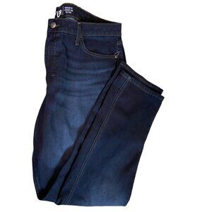 Lee Womens Jeans Size 10 Regular Fit Straight Leg Mid-Rise Dark Wash